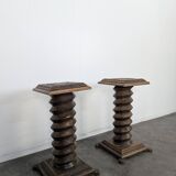 Pair of screw columns for press