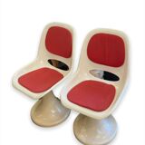 Pair of vintage chairs 1960-1970 Friedrich Stuckenbroker