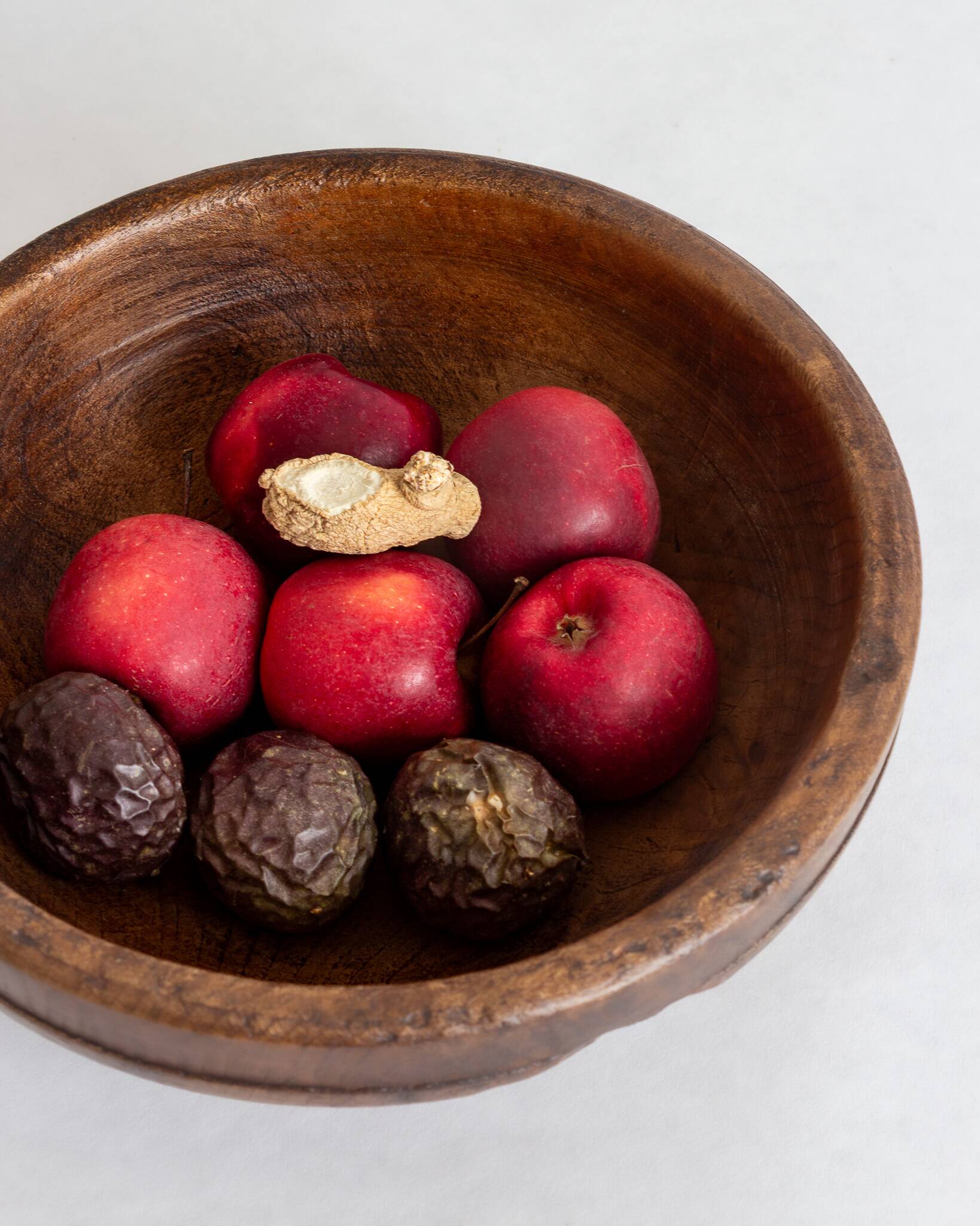 Fruit bowl – old butter mortar - Folk art