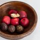 Fruit bowl – old butter mortar - Folk art