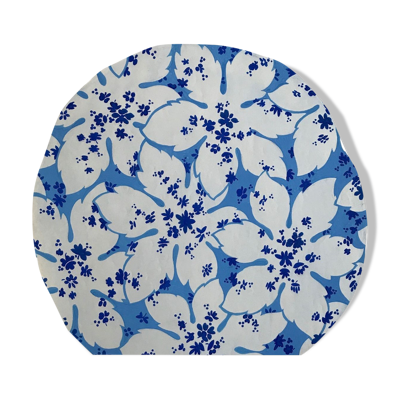Gouache originale sur papier des éditions Jehlem décoration florale (rosace), XXe siècle, Paris