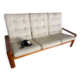 Scandinavian 3-seater sofa – 1970 Attributed to EMC Møble