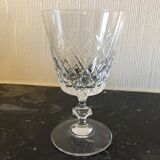 Set of 4 crystal walking glasses