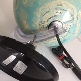 Globe earth bright black vintage
