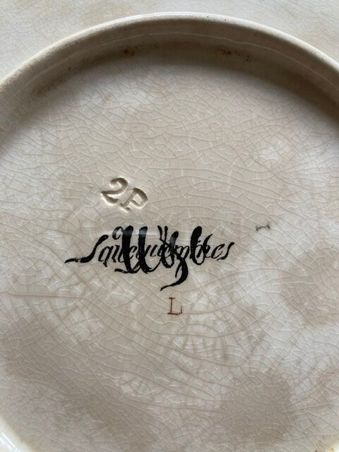 19th century Château de Chambord Plate.