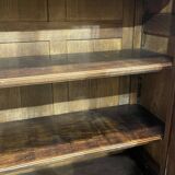 Louis XIII bookcase in walnut from the late 19th century - removable