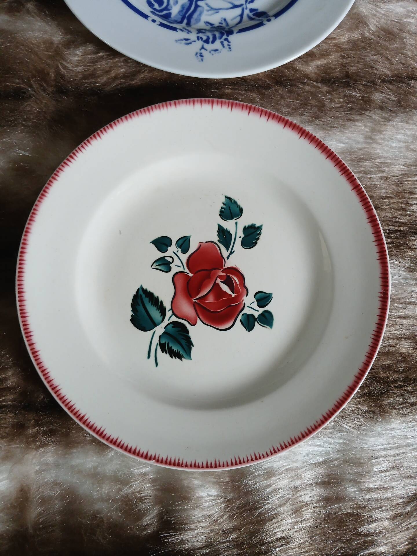12 mismatched vintage dessert plates