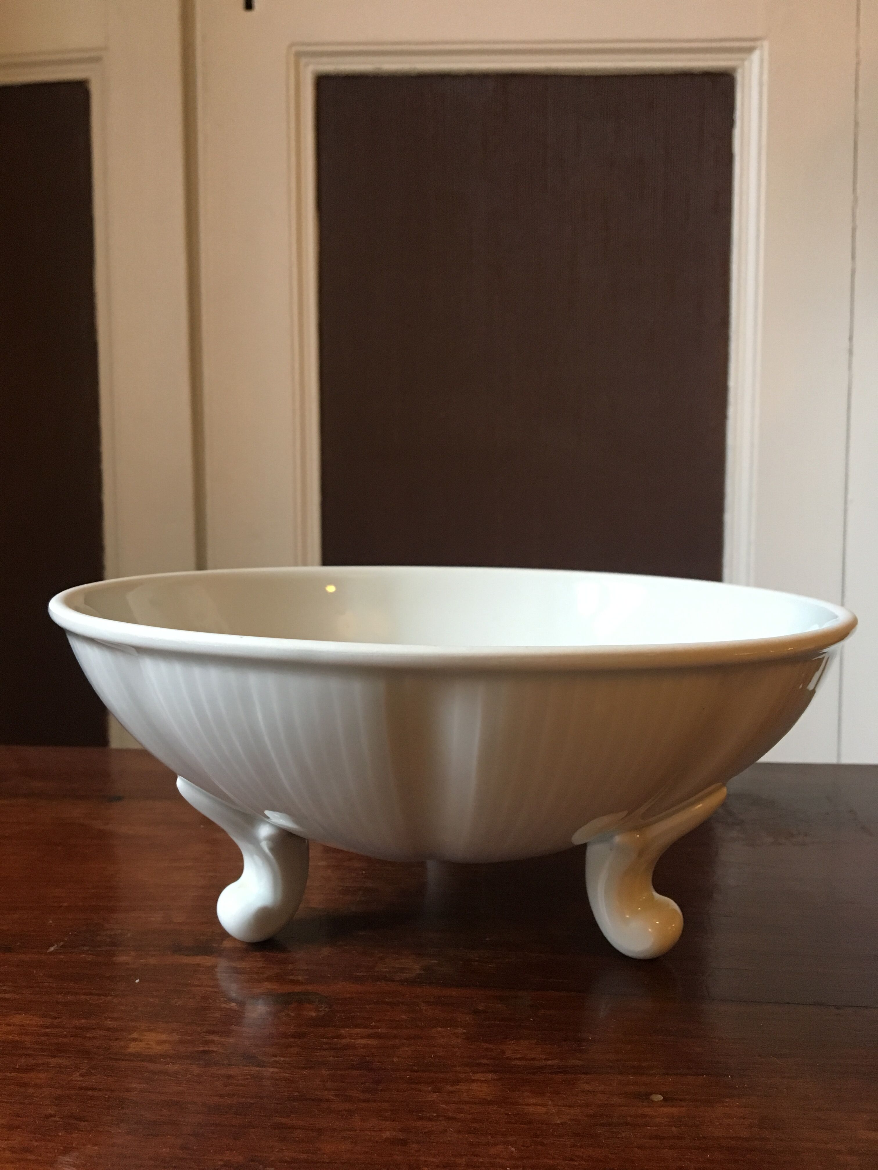 Pillivuyt porcelain strainer, France