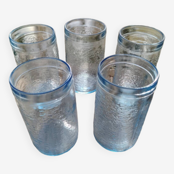 Verres Gelado bleu goute d eau