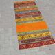 Tapis kilim en laine fait main