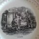 Set of ten plates Sarreguemines theme Field and seasons