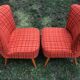 Vintage 1960s Cocktail Armchairs