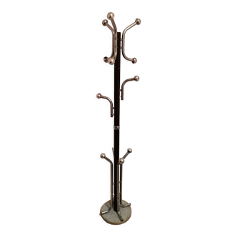 Coat rack vintage metal and marble