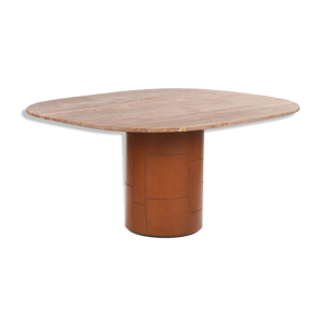 Table en travertin par