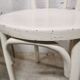 Paire de chaises bistrot Baumann blanches