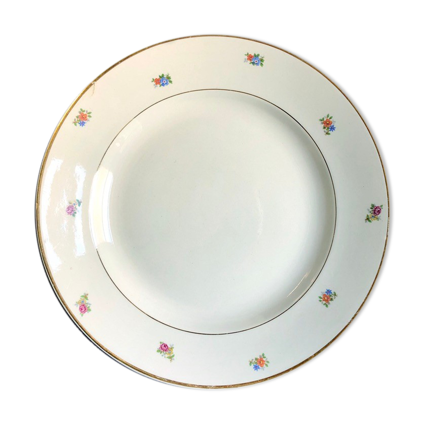 Badonviller porcelain dish