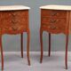 Pair of Louis XV style bedside tables