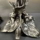 Pair of Art Nouveau candlesticks circa 1900