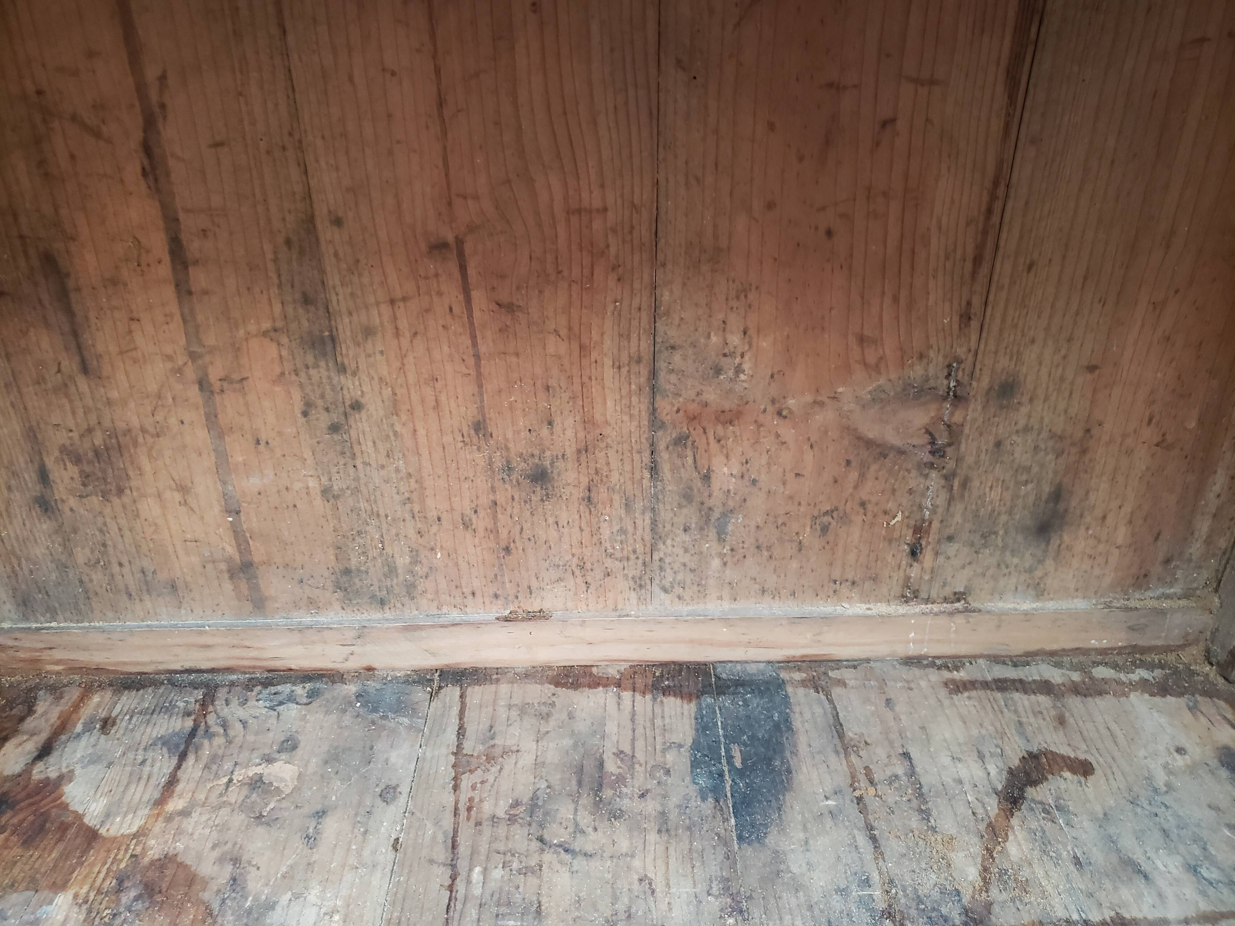 Old Parisian buffet patina