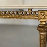 Marble and bronze coffee table