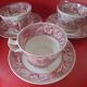 Set of 3 cups with tea saucers Wood and sons England