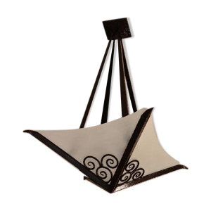 Lustre art Déco Cubiste