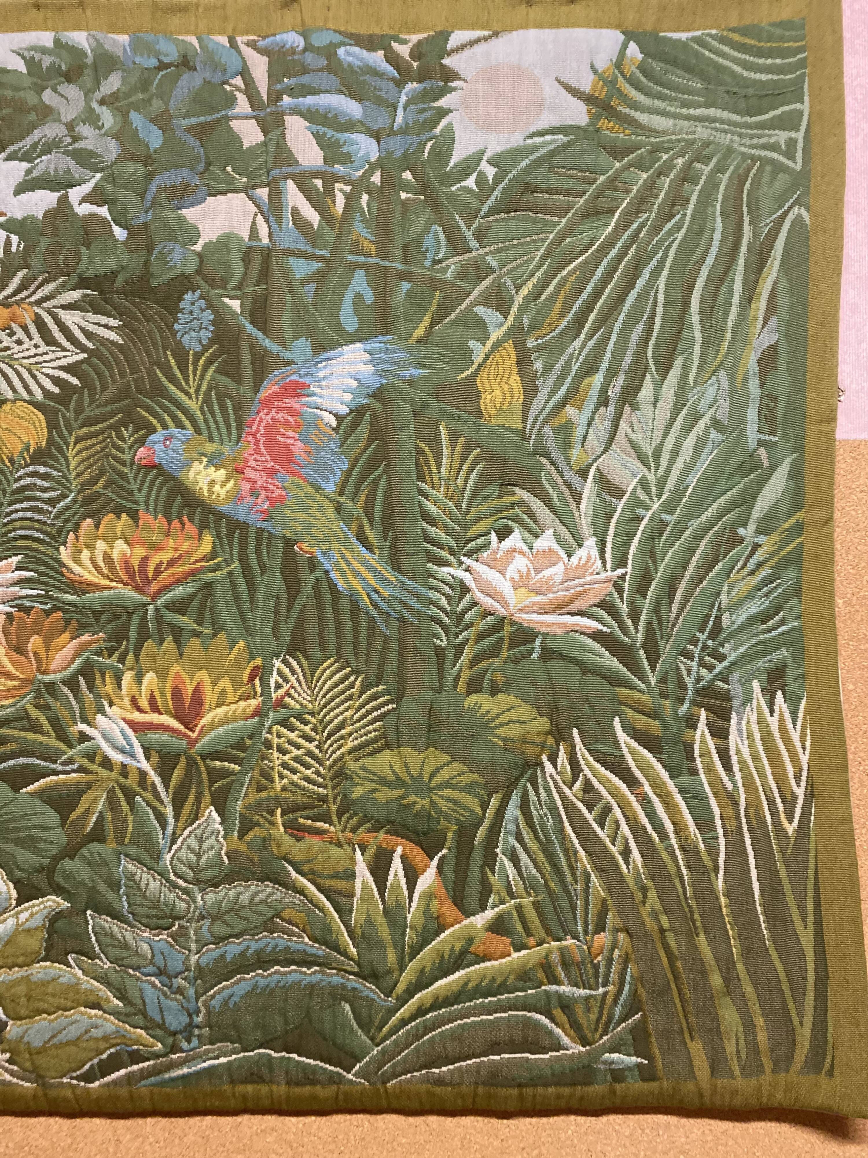 La Filandière Tapestry Birds in the Jungle