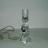 Pied de lampe en cristal Daum années 60