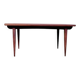 1960s vintage Scandinavian dining table, extendable, rosewood.