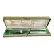 Silver cutting service stuffed in a case - ATE Guichard & Émile Puiforcat - 19th century