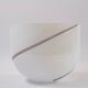 Kosta Boda bowl-centerpiece, 1980s / 90s, white with multicolor filaments.