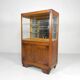 Art Deco display cabinet with sliding glass doors
