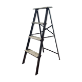 Old riveted stepladder