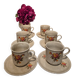 Vintage cups and saucers - set of 6