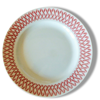 Round plate