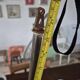 vintage pendant light from the 50s, brass and metal, tulip diffuser