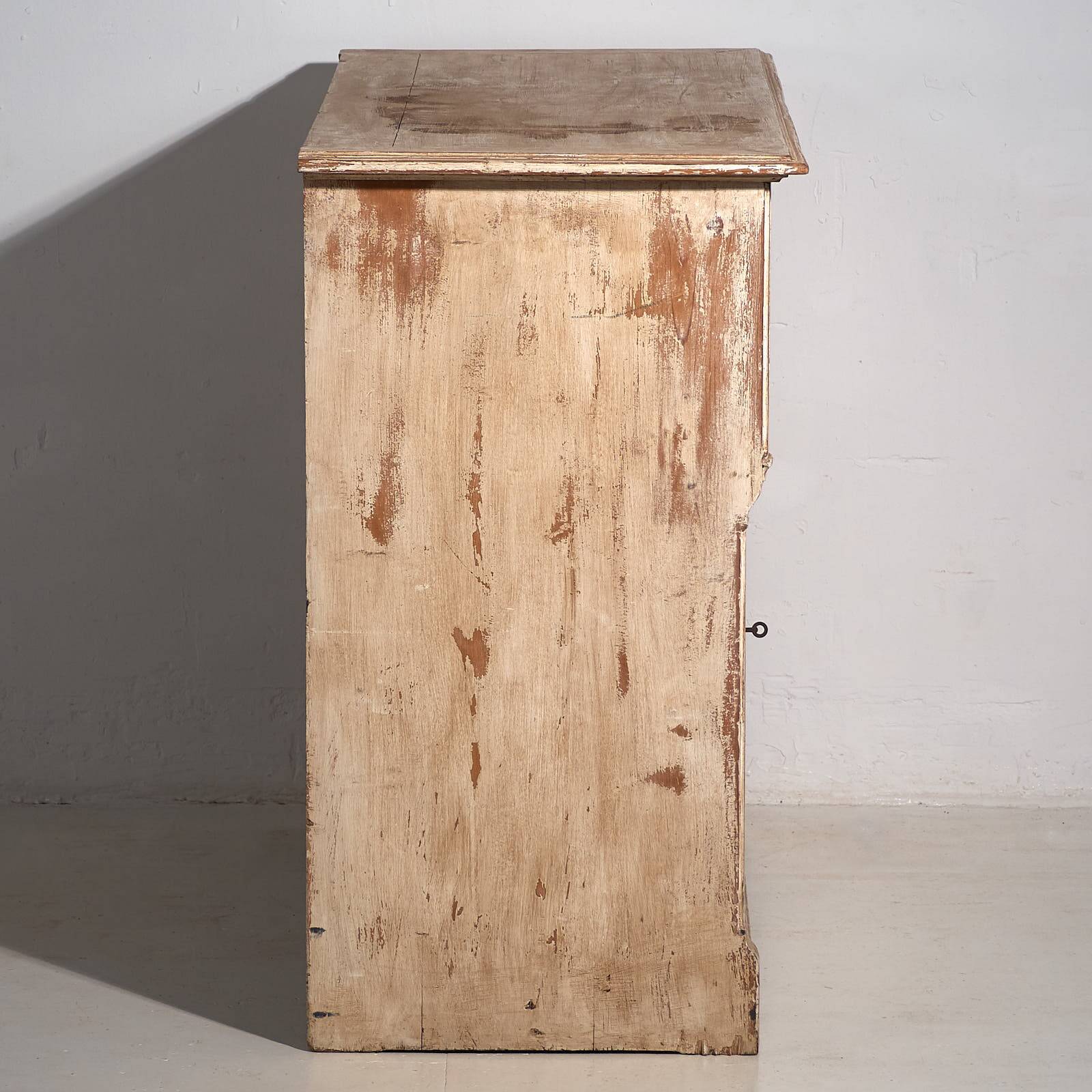 Antique white desk chest of drawers (circa 1920)
