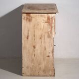 Ancienne commode de bureau blanche (vers 1920)