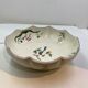 Melonnière in Gien earthenware motif birds of paradise