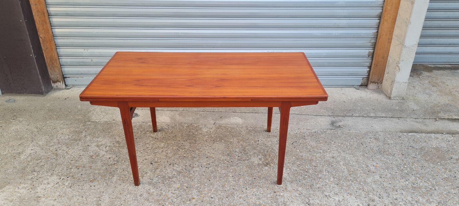 Scandinavian teak table 1960