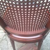 Cannes chair in carved wood, Louis XVI style