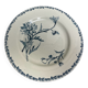 Dessert plate in iron clay model Marguerite KetG Luneville