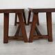 Pair of farm benches