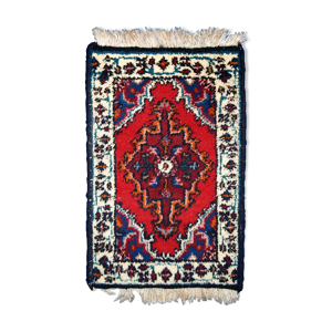 Tapis vintage persan hamadan fait