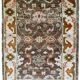 Vintage Indian Mahal handmade carpet 64cm x 97cm 1980s