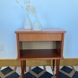 Bedside table compass legs