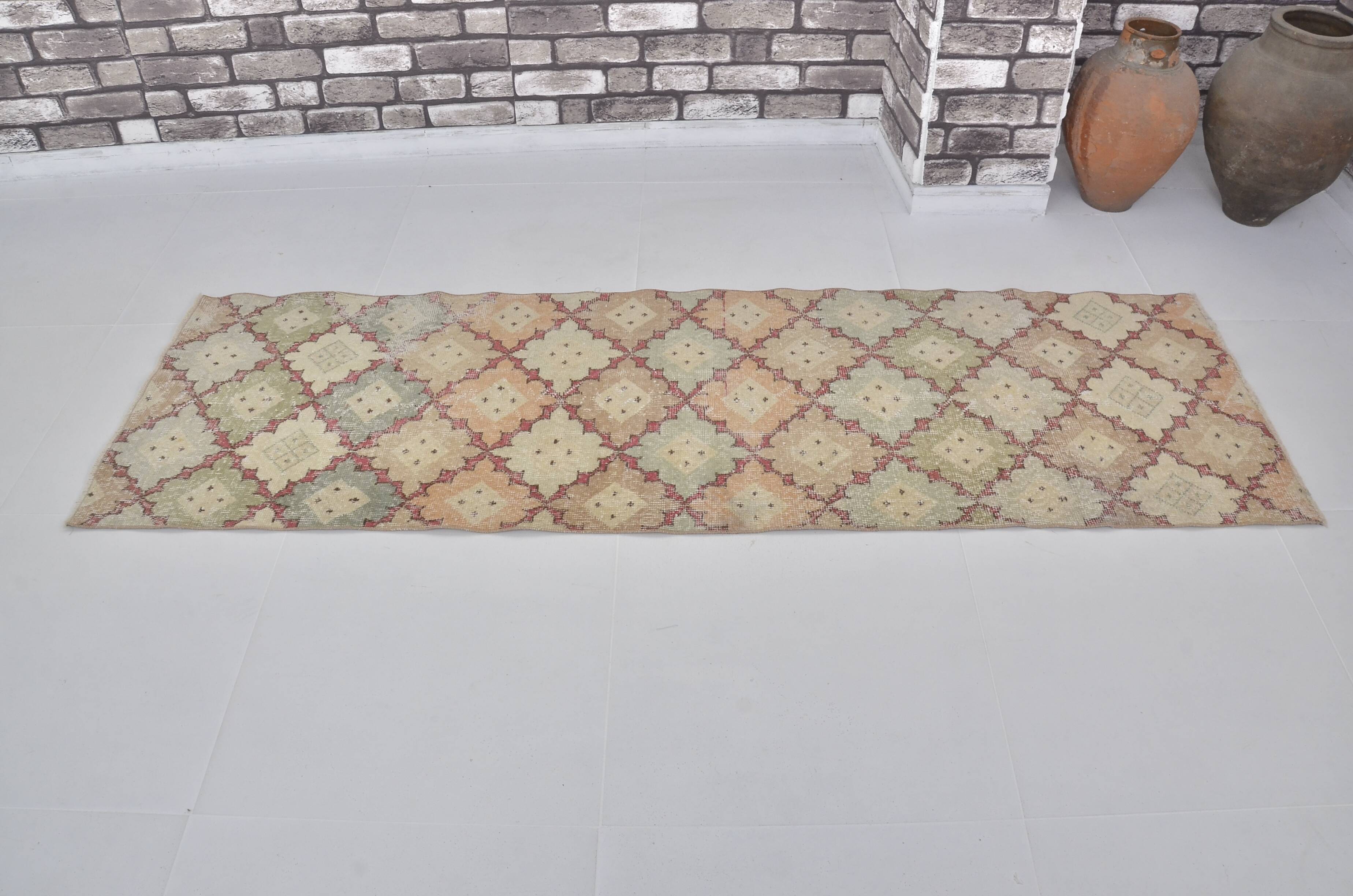 Geometric Vintage Anatolian Runner sku 1844