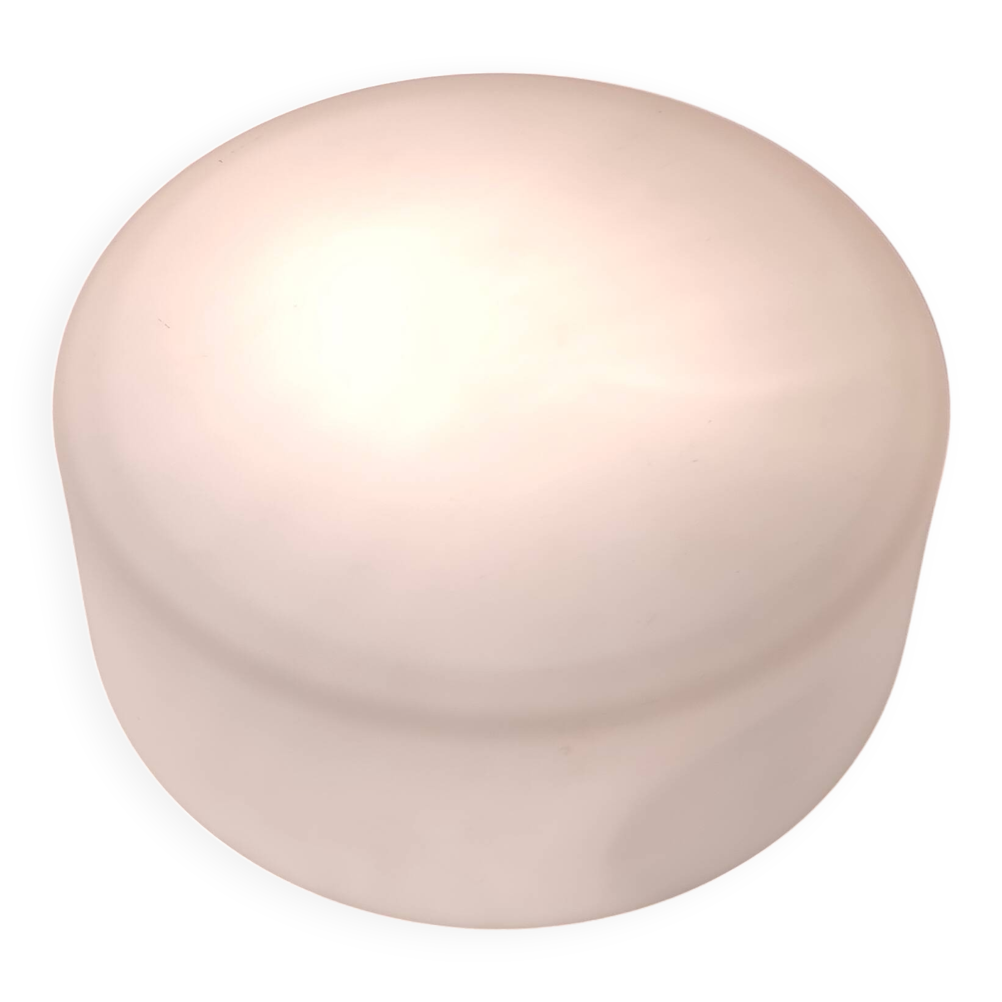 Ceiling light or wall lamp in Bauhaus style, cylindrical opaline globe - mid 20th century.