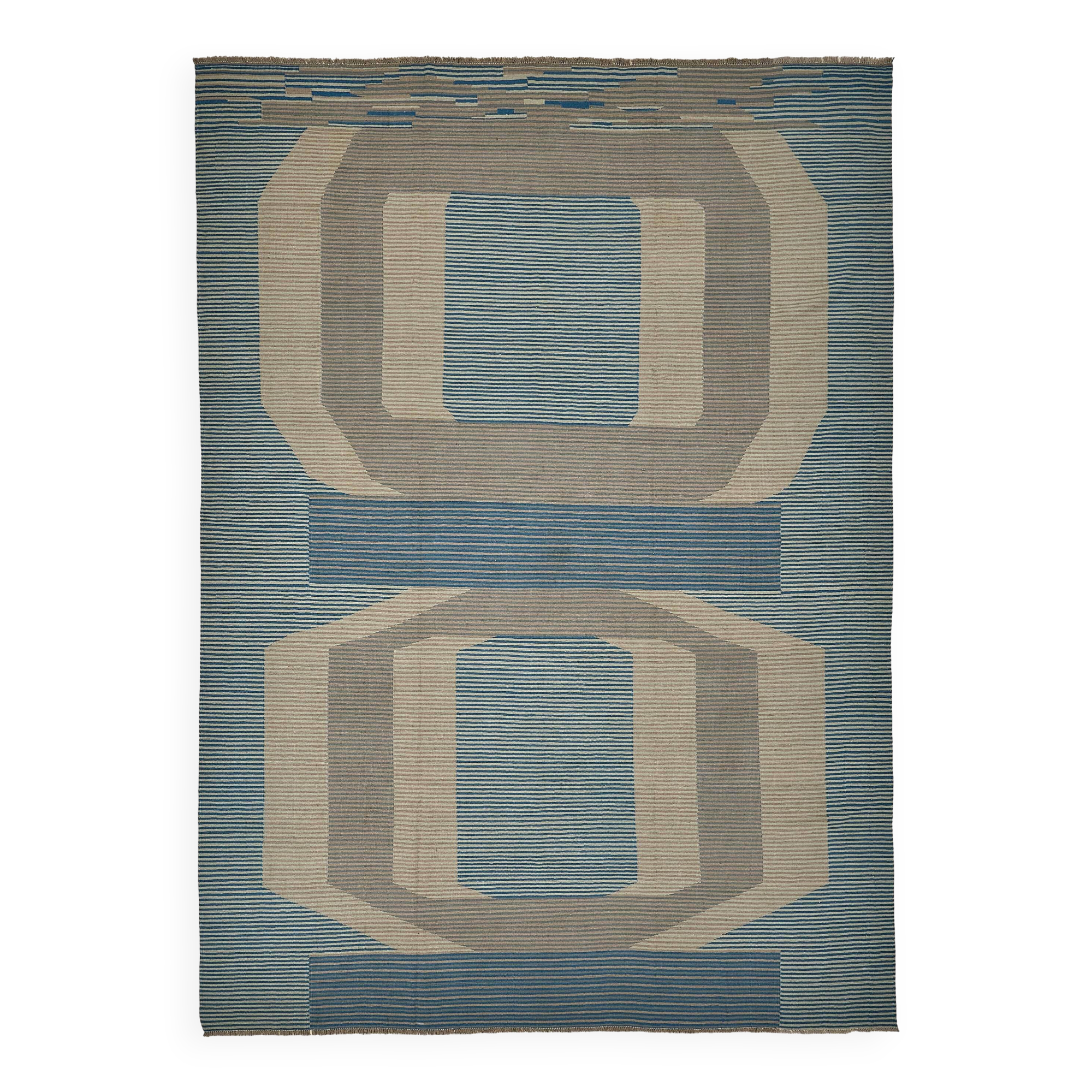 Contemporary Tribal Decorative Kilim 306 cm x 420 cm