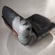 Armchair, Ligne Roset, black leather